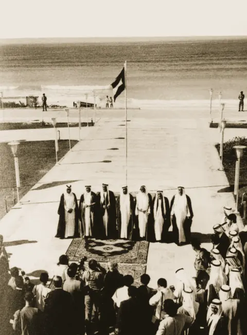 The same photograph re-scanned from a print, warmer in tone.