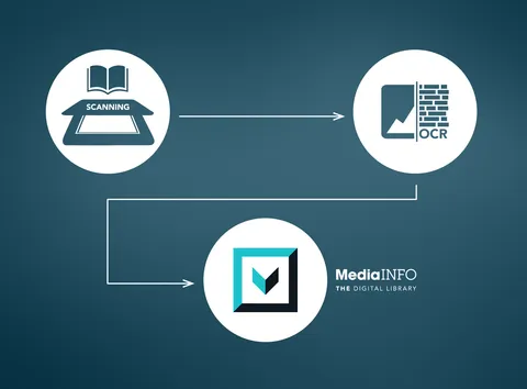 Supporting graphics, created for MediaINFO Digital Library