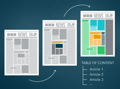 Supporting graphics, created for MediaINFO Digital Library