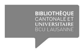 Bibliothèque Cantonale et Universitaire - Lausanne logo
